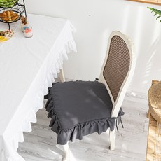 Casa Story簡易餐椅套, 炭灰色