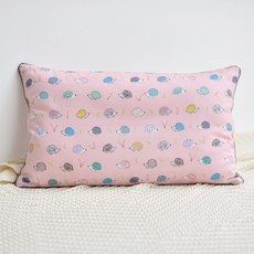 ahtty blanc 純棉四季防蟎可調高度嬰兒枕, 刺蝟朋友