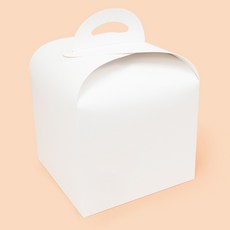 JPackTory 聖誕節潘妮朵妮麵包包裝盒, 25個, 白色