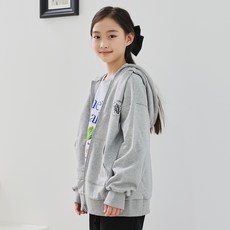 Jenny 女童款 寬鬆版 圓圈Jenny 連帽拉鍊外套 JN3548HZ