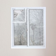 뽀마 벨크로 창문 방풍비닐, 1개