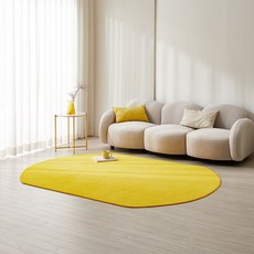 이니띠움 컬러마일드 타원형 러그