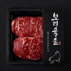 보리육촌 국내산 소고기 채끝 (냉장), 1개, 200g
