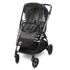 Manito 嬰兒推車通用網紗蚊帳, 1個, 黑色