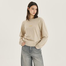 MIND BRIDGE 女款寬鬆版型拉克蘭針織衫 M1KT2202