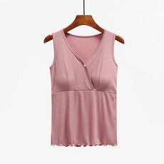 透氣棉質哺乳背心