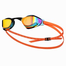 SD7 無墊圈 廣角視野 XENON X 超低阻力 競速泳鏡 SGL-50X, 1個, GNOR