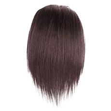 HiYuni 髮根蓬鬆頭頂髮片 8 x 25 cm, 深棕色, 1個