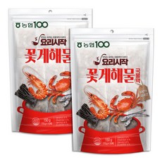 농협100 꽃게해물 국물팩, 15g, 2개