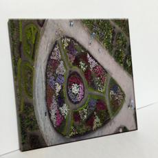 HTTP 從空中俯瞰的花園景致 窯燒磁磚 C1374