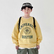 BerryCloset 兒童款 Uni Boston 男童 大學T恤