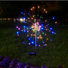 太陽能煙火120燈照明, 彩虹