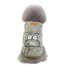 MING-A 寵物針織經典派對, 卡其色, 1個