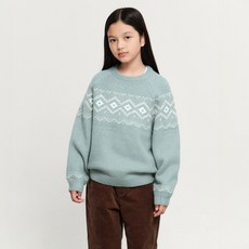 MaritheFrancoisGirbaud 兒童款 NORDIC 針織套頭衫