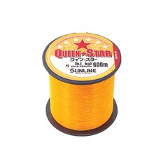 SUNLINE Queen Star 尼龍釣魚線 3入, 黃色