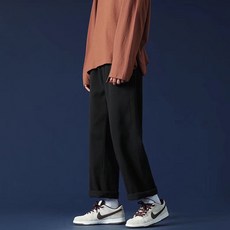 구디프 남성용 스트레이트 루즈핏 청바지