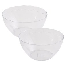 가벼운 투명 내열 대용량 믹싱볼 2700ml, 단품, 2개