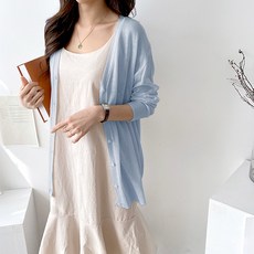 lemon soul 女款V領夏季針織薄外套