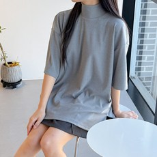 봉봉스토리 글래드 폴라 반팔 박스 임부 티셔츠