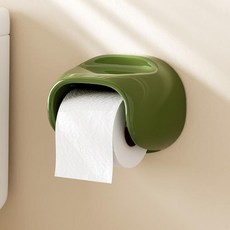 Mirnoa 多巴胺藝術彩色擺飾壁掛式面紙盒 MMM3415, 綠色, 1個