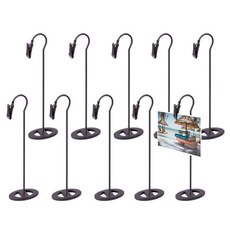 Academy 向下便條夾 10入, 黑色