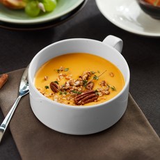 KwangJuYo Casual Line單柄湯杯, 雪花, 2個