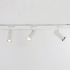 DAYSTAR HOUSE LED無頻閃圓筒COB軌道燈 20W 晝白色, 白色, 1個