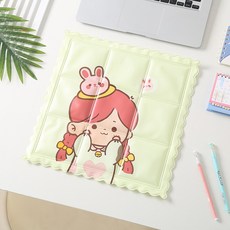 人物圖案透氣涼墊 2入, 兩管齊下