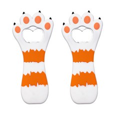 Ants Family Cat 磁鐵開瓶器, 2個, 白色