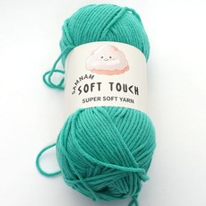삼남뜨개실 소프트터치 아크릴실 100g, 24 민트 그린, 1개