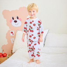 mollimelli friends 帥氣番茄七分袖居家服套裝