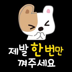 JEJEDECO Tubun 彩色汽車車貼 TC006 請讓我插隊一次 白雪, 1個, 混合色