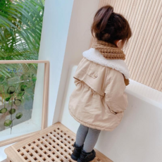 女童款可愛毛絨外套