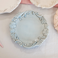 ELIOS 我的花色拉盤 B型, 藍色, 1入