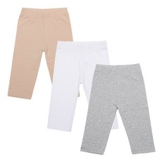 RAINBOW KIDS 兒童素色7分褲 3入