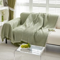 Select To You 多用途防滑沙發套, 綠色, 1個