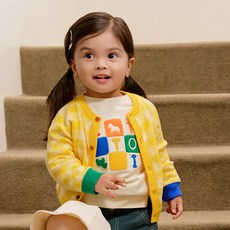 ETTOI 兒童Aaron針織開襟衫