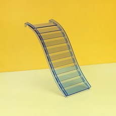 Lanboer 倉鼠透明彩色梯子, 1個, 藍色