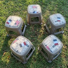 유럽풍 인테리어 사각방석의자 중 5p, 그레이