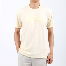 남성용 타이포 순면 반팔 라운드 티셔츠 XTY109