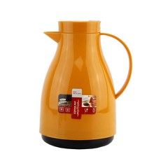 비비드 보온 보냉 주전자 RD_780, 1L, 오렌지, 1개