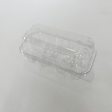 Tina Picnic復活節2格雞蛋包裝盒, 50個, 透明