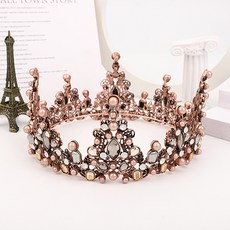 Estella H017 復古帝國皇冠 EST130, 1個, 粉灰色