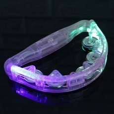 LivingDA 新款 LED 鈴鼓 22cm, 隨機出貨, 1個