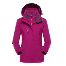 女款胸前拉鍊防風外套 LK 556