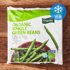 유기가공식품 인증 퀵쿠킹 그린빈 (냉동), 600g, 1개