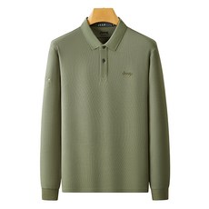 Jeep Spirit 男士透氣長袖翻領T恤 JPHJ03A18081