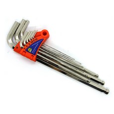 CAYMAN 長球頭內六角扳手 9件組, 1個