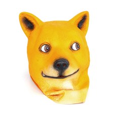 市場風格搞笑動物派對面具, 小狗, 1個