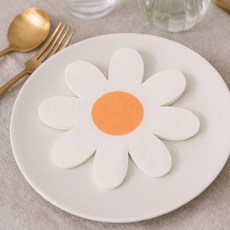 파티쇼 데이지 플라워 파티 냅킨, 화이트, 2개, 20개입